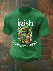  Irish I Had Some Weed T-Shirt St Patricks Shirts Funny St Patrick's Day Gift Ideas - TradiViet