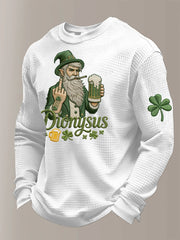  Irish Pride Day St. Patrick's Day Dionysus Printed Long Sleeve T Shirt Gift For Husband - TradiViet