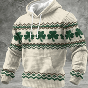 Irish Shamrock Day Hoodie St Patrick's Day Hooded Sweatshirt Shamrock Day Gifts - Lilybirchmarket