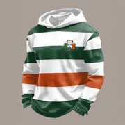 Irish Shamrock Design Hoodie St Patrick's Day Hooded Sweatshirt Present Ideas - Lilybirchmarket