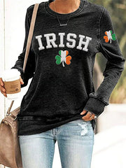  Irish St Patrick's Day Sweatshirt Irish Spirit St Pattys Clothes Great St Patrick's Gift Ideas - TradiViet
