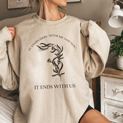 It Ends With Us Merch It Ends With Us Sweatshirt Colleen Hoover Merchandise Mother's Day Gifts - Lilybirchmarket