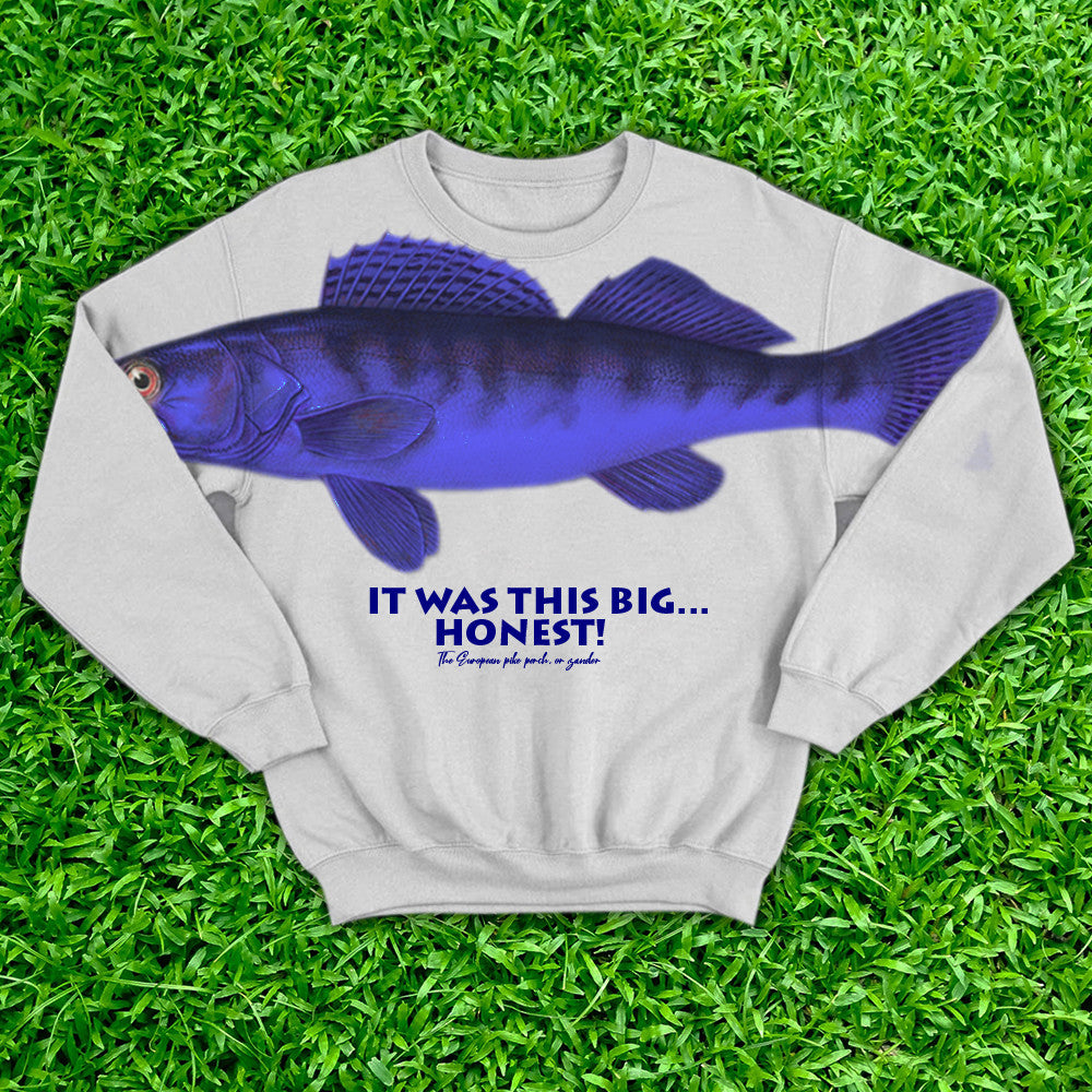 It Was This Big Fish Sweatshirt Ask Me How Big It Was Sweatshirt Honest Big Fish Sweatshirt - Lilybirchmarket