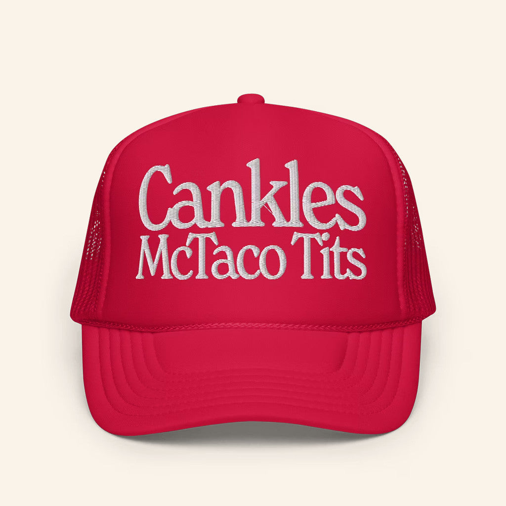 I've Had It Merch Cankles Red Trucker Hat Embroidered Gift Ideas For Dudes - Lilybirchmarket