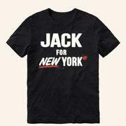 Jack For New York Merch Jack For New York T-Shirt Black Gifts For Dad - Lily Birch Market