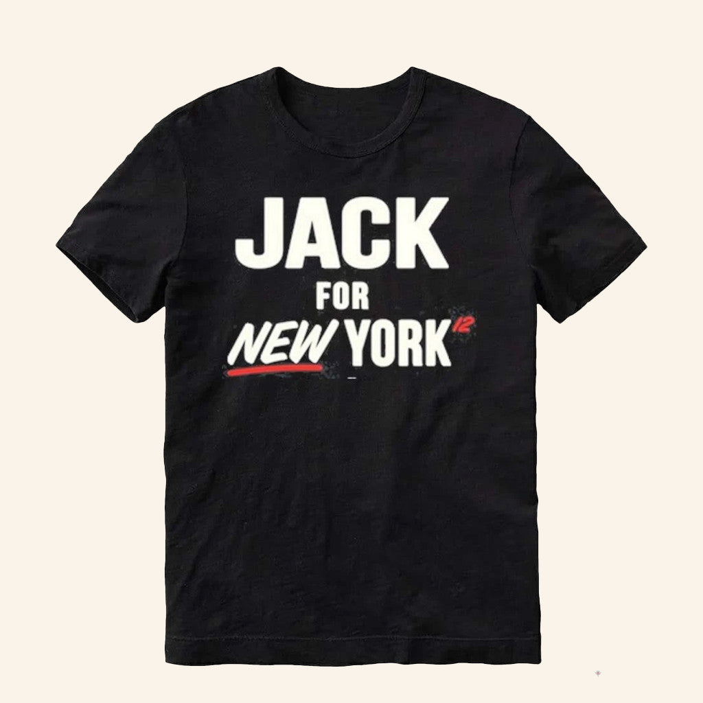 Jack For New York Merch Jack For New York T-Shirt Gifts Ideas For Friends - Lily Birch Market