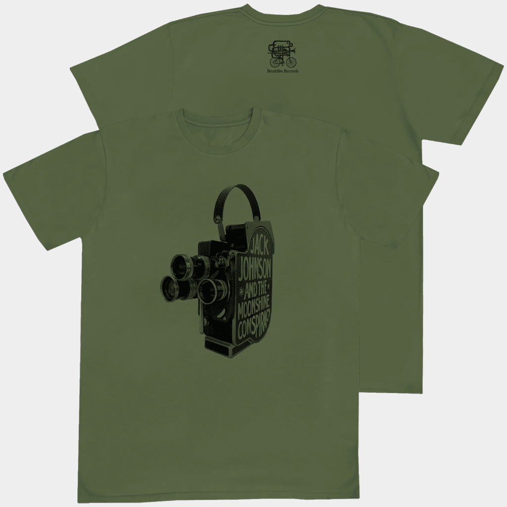Jack Johnson Merch Bolex Camera T-Shirt Cool Gifts For Music Lovers - Lily Birch Market
