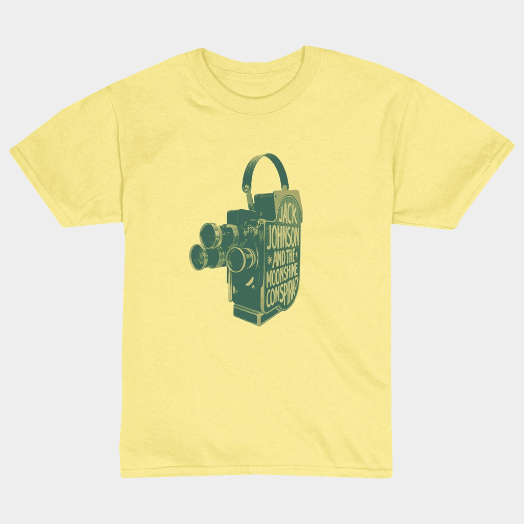 Jack Johnson Merch Bolex Camera T-Shirt Presents For Music Lovers - Lily Birch Market