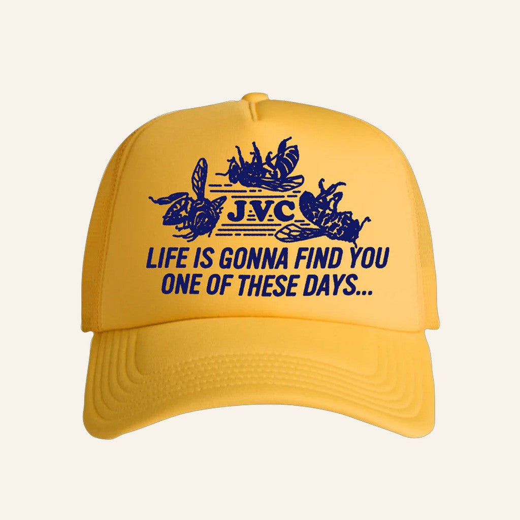 Jack Van Cleaf Merch Life Is Gonna Find You Trucker Hat Christmas Gift Ideas - Lilybirchmarket