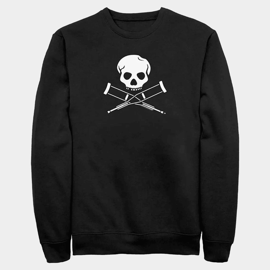 Jackass Merch Jackass Skull Logo Sweatshirt Gifts Ideas For Boyfriend - Lilybirchmarket