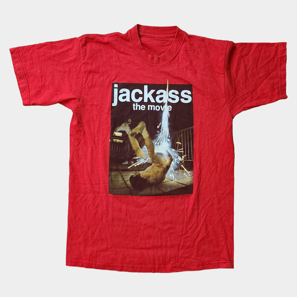 Jackass Merch Jackass The Movie Promo T-Shirt Humor Gifts For Friends - Lily Birch Market