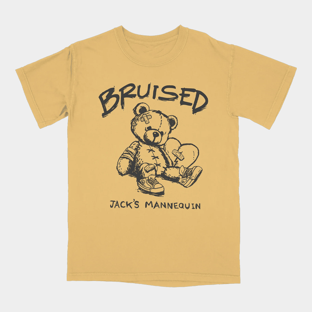 Jack's Mannequin Merch Bruised Bear T-Shirt Gifts For Rock Music Lovers - Lily Birch Market
