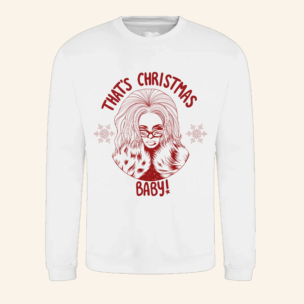 Jade Merch That's Christmas Baby Sweatshirt Christmas Gift Ideas For Her - Lilybirchmarket