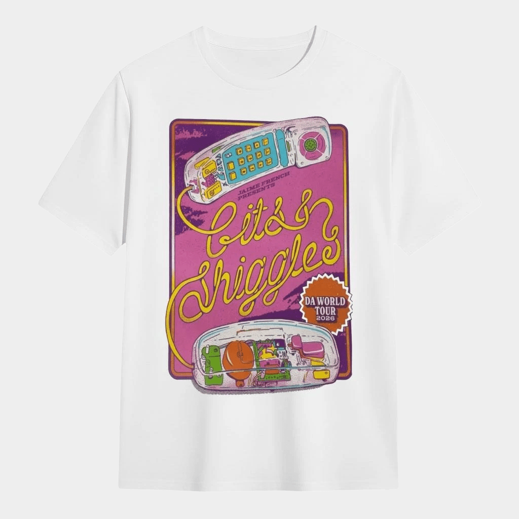 Jaime French Presents Da World Tour 2026 T-Shirt Birthday Presents For Friends - Lily Birch Market