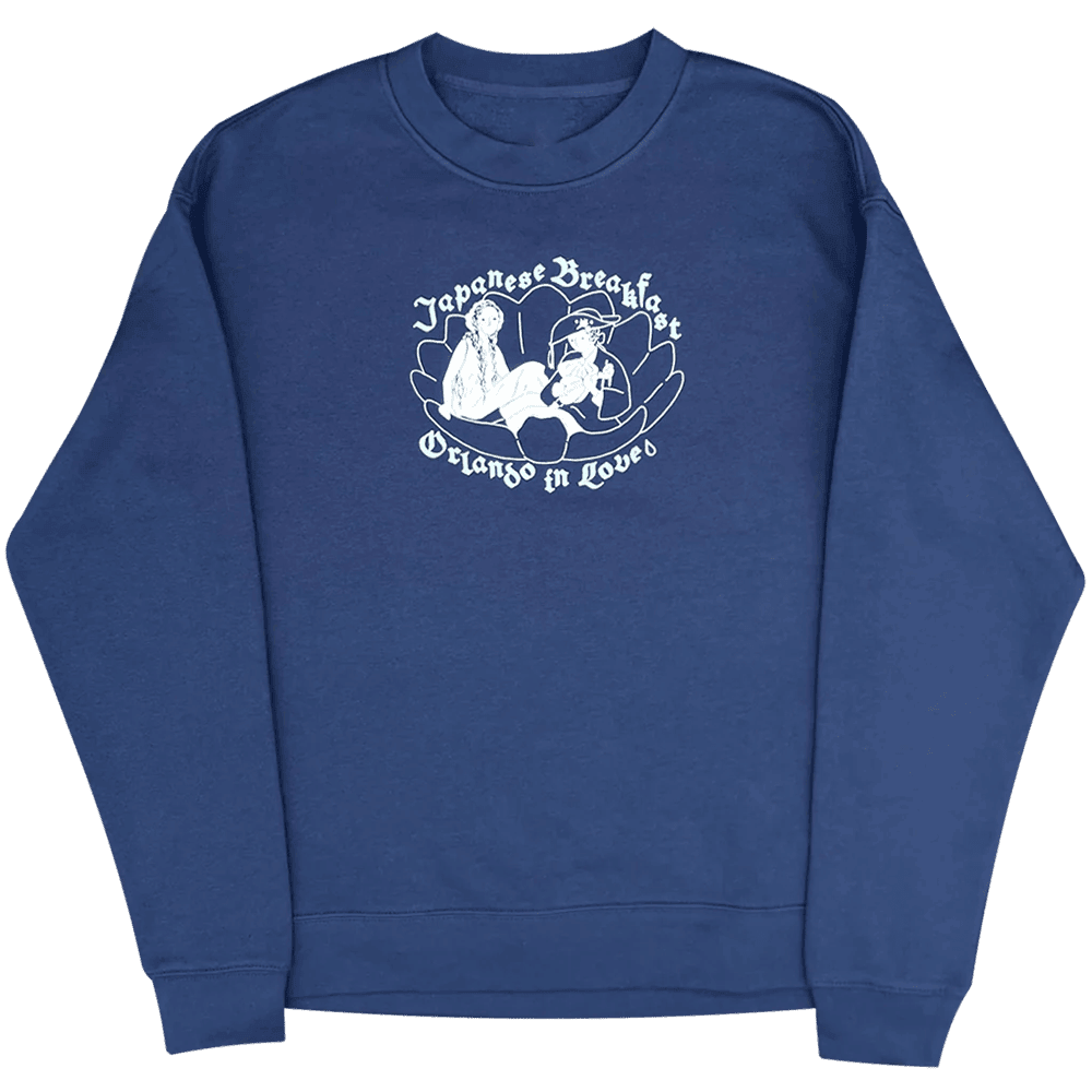 Japanese Breakfast Merch JB Blue Sweatshirt First Fathers Day Gift - Lilybirchmarket
