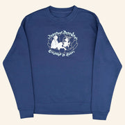 Japanese Breakfast Merch Orlando In Love Cobalt Sweatshirt Best Gifts For Boyfriend - Lilybirchmarket