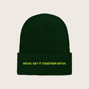 Jazmine Sullivan Merch Get It Together Btch Beanie Christmas Ideas For Her - Lilybirchmarket