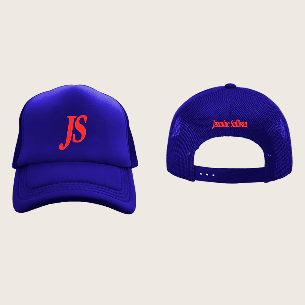 Jazmine Sullivan Merch JS Trucker Hat Christmas Present Ideas For Boyfriend - Lilybirchmarket