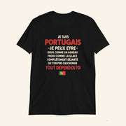 Je Suis Portugais Portuguese T-Shirt Je Suis Portugais Funny Quote Shirt Gifts For Friends - Lily Birch Market