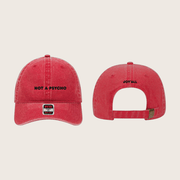 Jenny Lewis Merch Not A Psycho Embroidered Hat Christmas Presents For Boyfriend - Lilybirchmarket