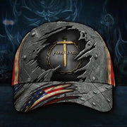 Jesus Forgiven Classic Hat 3D Print Christian Religion God Easter Cap Dad Hat Merch Gifts 2 - Lilybirchmarket