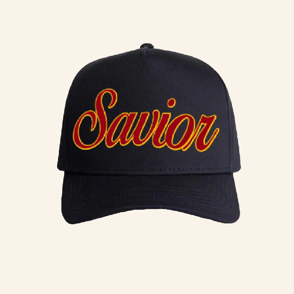 Jesus Image Merch Embroidered Savior Hat Christian Cap Christmas Gifts For Dad - Lilybirchmarket
