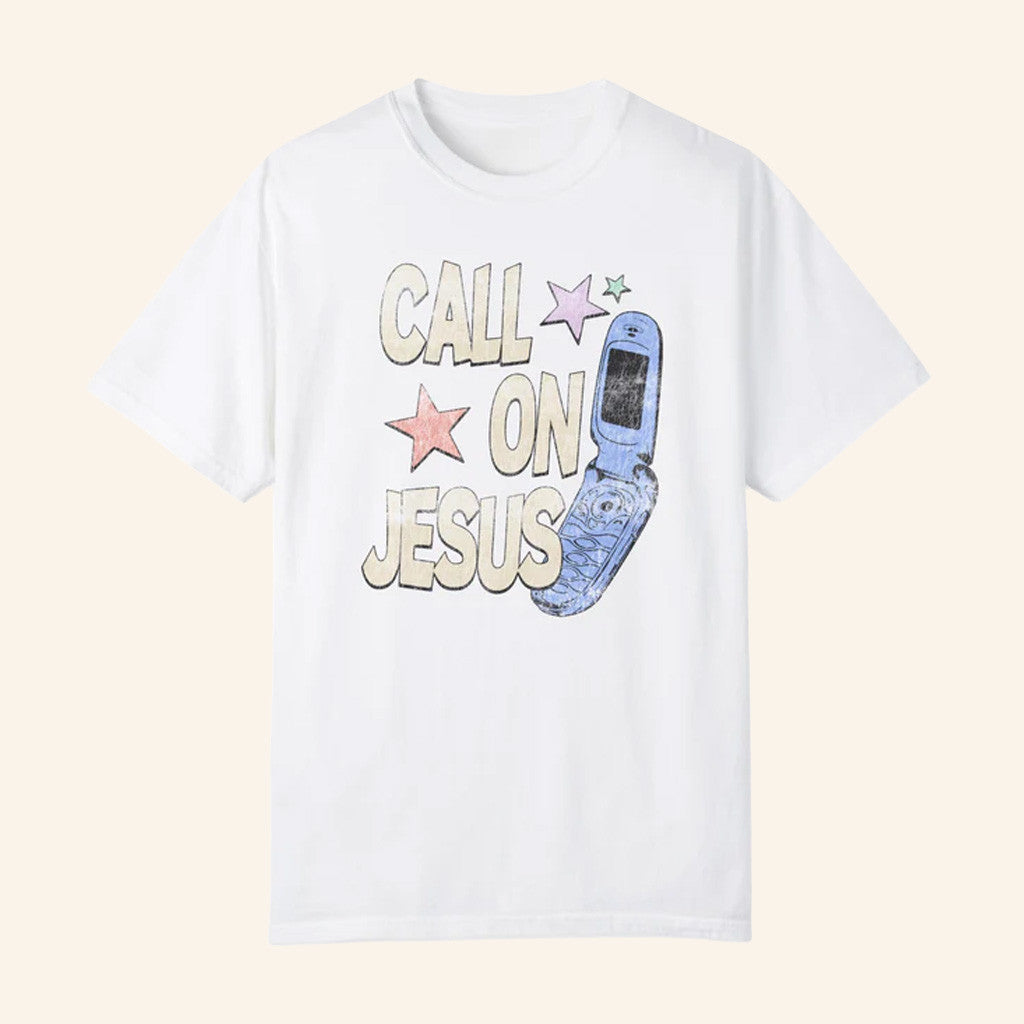Jesus In The Street Merch Call On Jesus Vintage T-Shirt Gift Ideas For Friends - Lily Birch Market