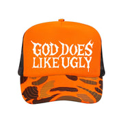 JID Merch God Does Like Ugly Trucker Hat Best Gifts For Music Lovers - Lilybirchmarket