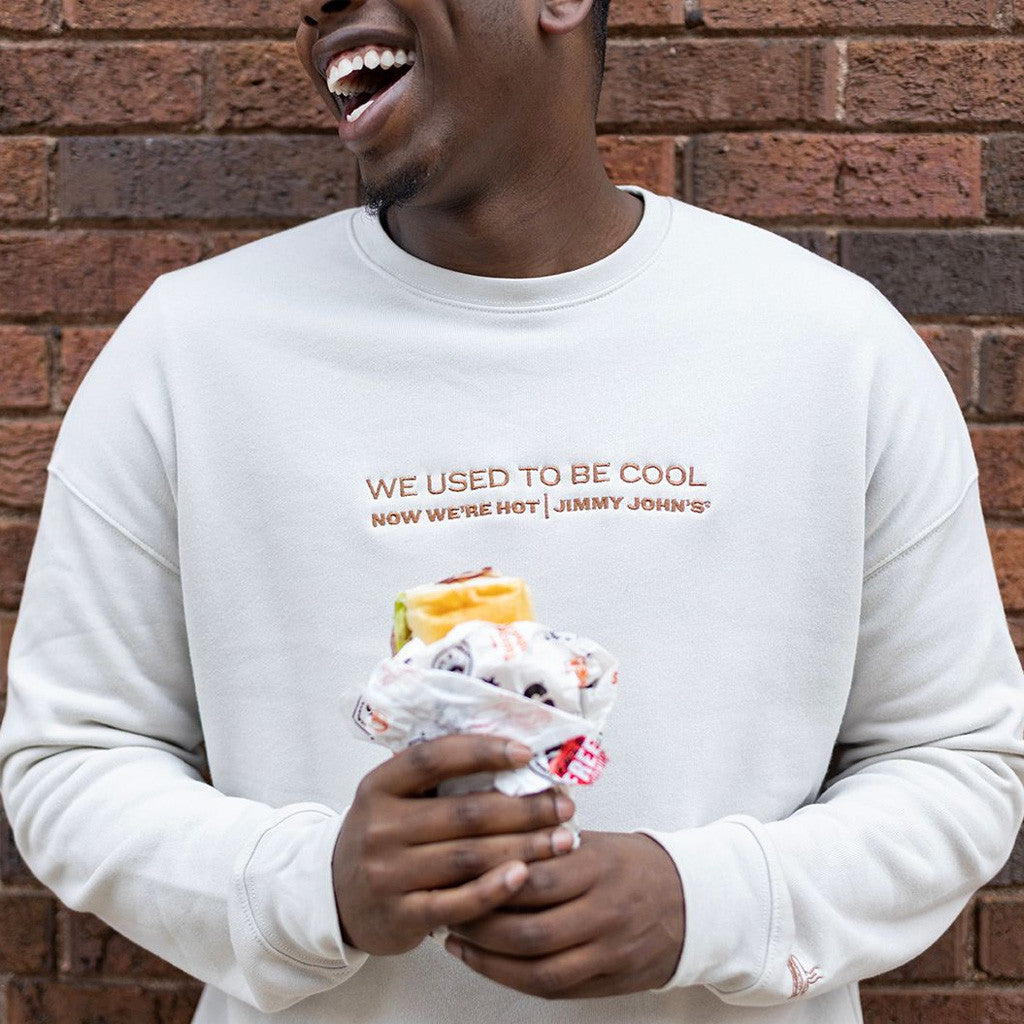 Jimmy Johns Merch We Used To Be Cool Embroidered Sweatshirt Xmas Gifts For Husband - Lilybirchmarket