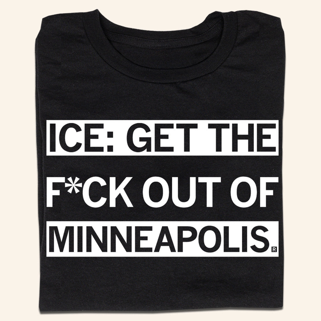 Jimmy Kimmel Get The Fck Out Of MPLS Shirt Abolish ICE Merch Get The Fck Out Of MPLS T-Shirt - Lily Birch Market