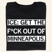 Jimmy Kimmel Get The Fck Out Of MPLS Shirt Abolish ICE Merch Get The Fck Out Of MPLS T-Shirt - Lily Birch Market