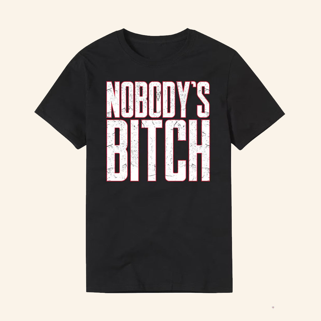 Jimmy Uso Merch Nobody's Bitch T-Shirt Gifts Ideas For Wrestling Fans - Lily Birch Market