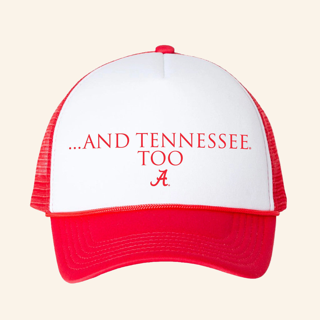 JJR Brand Merch And Tennessee Too Trucker Hat Christmas Gifts For Guys - Lilybirchmarket