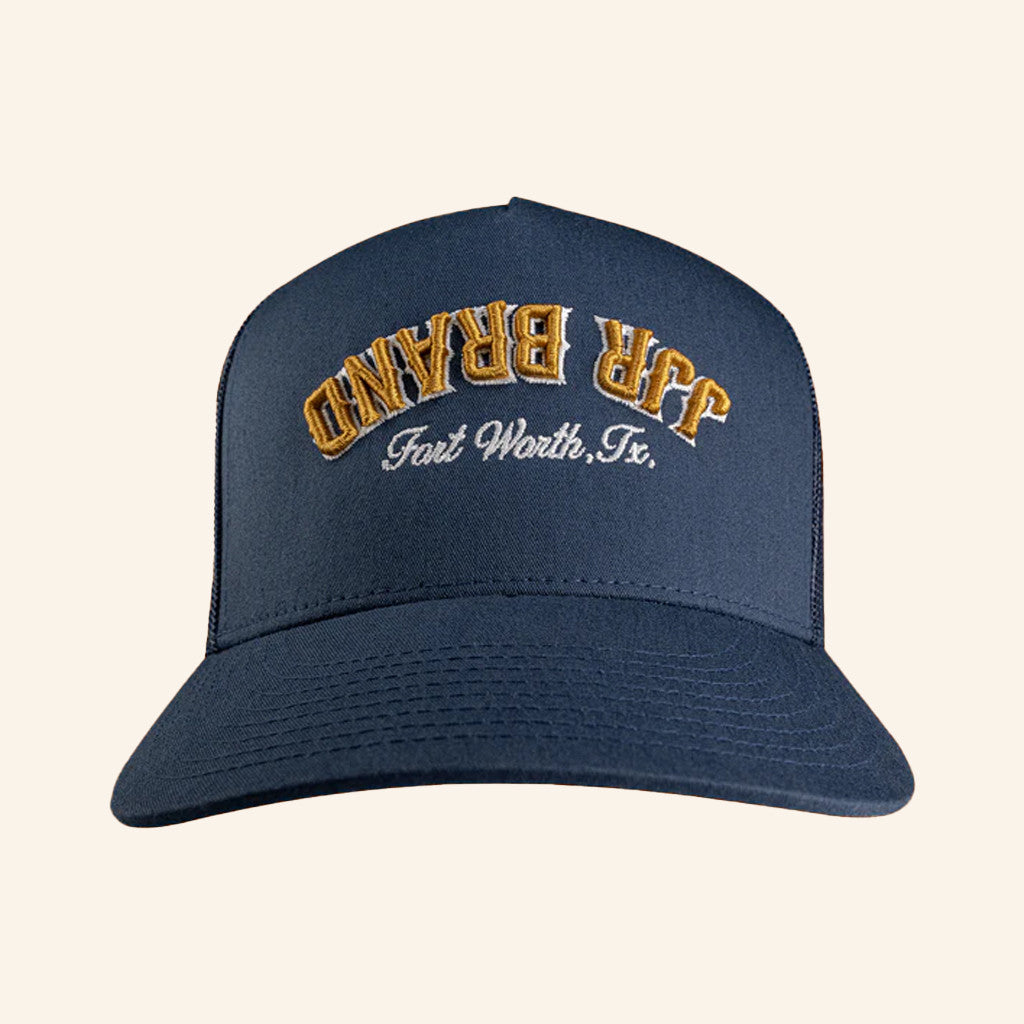 JJR Brand Merch JJR Upside Down Gold Retro Embroidered Hat Gifts For Father - Lilybirchmarket