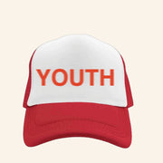 Joey Valence And Brae Merch Youth Red White Trucker Hat Best Birthday Gift For Him - Lilybirchmarket