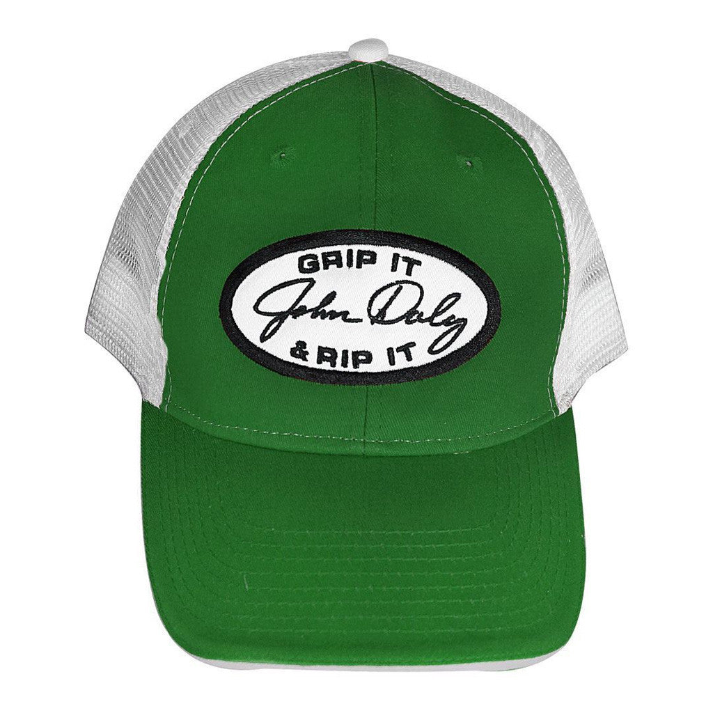 John Daly Merch Grip It N Rip It Trucker Hat Embroidered Best Gifts For Husband - Lilybirchmarket