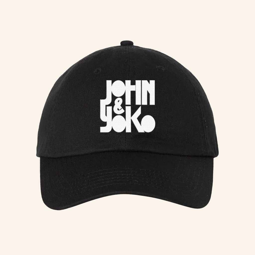 John Lennon Merch John And Yoko Hat Unique Gifts For Music Lovers - Lilybirchmarket