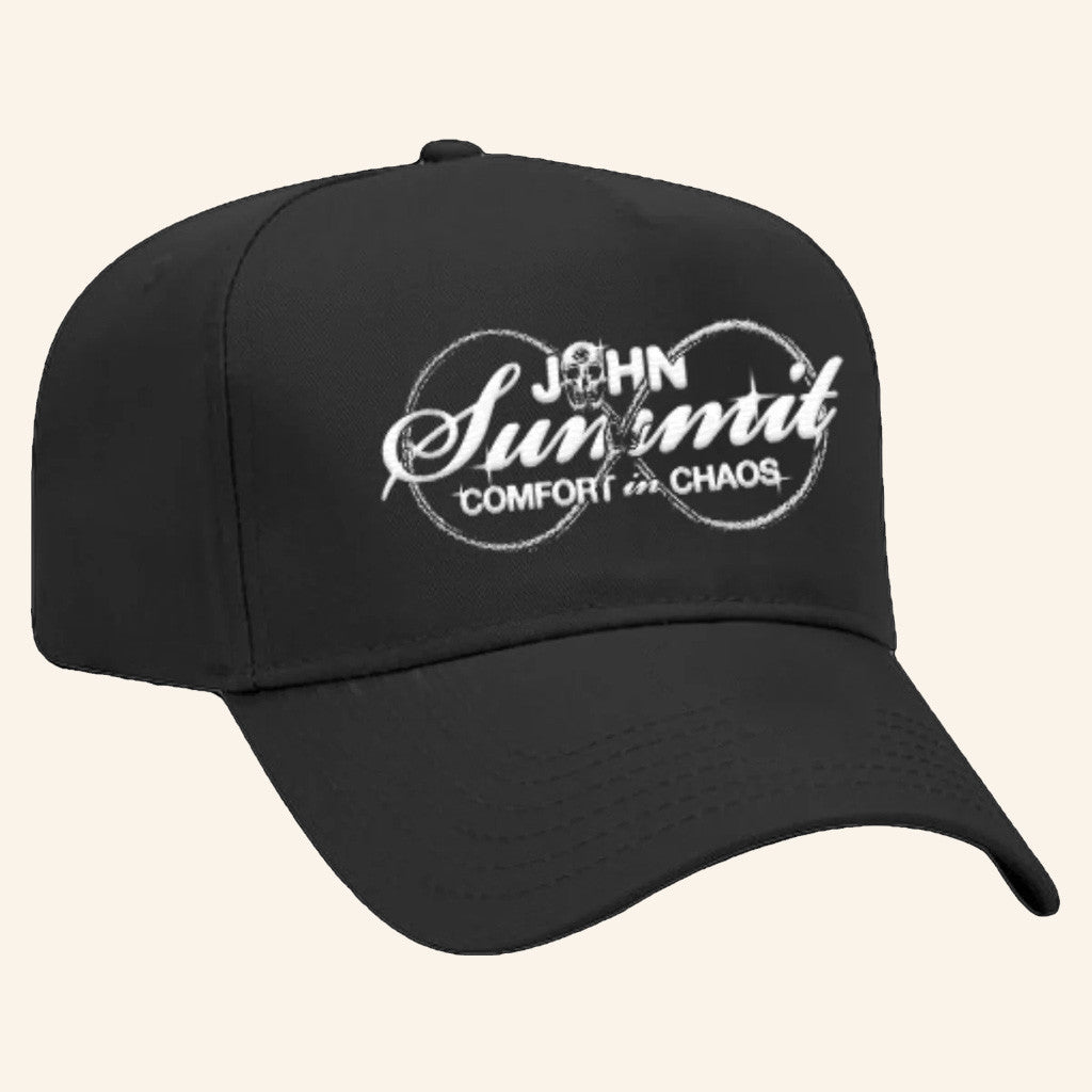 John Summit Merch Comfort In Chaos Infinity Embroidered Hat Gifts For Husband - Lilybirchmarket