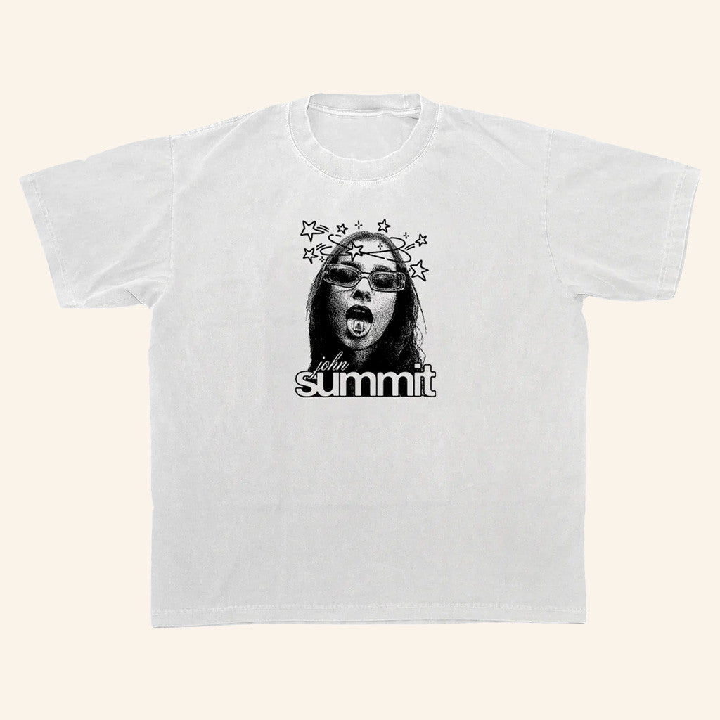 John Summit Merch Dizzy White T-Shirt Music Lover Gift Ideas For Him - Lily Birch Market
