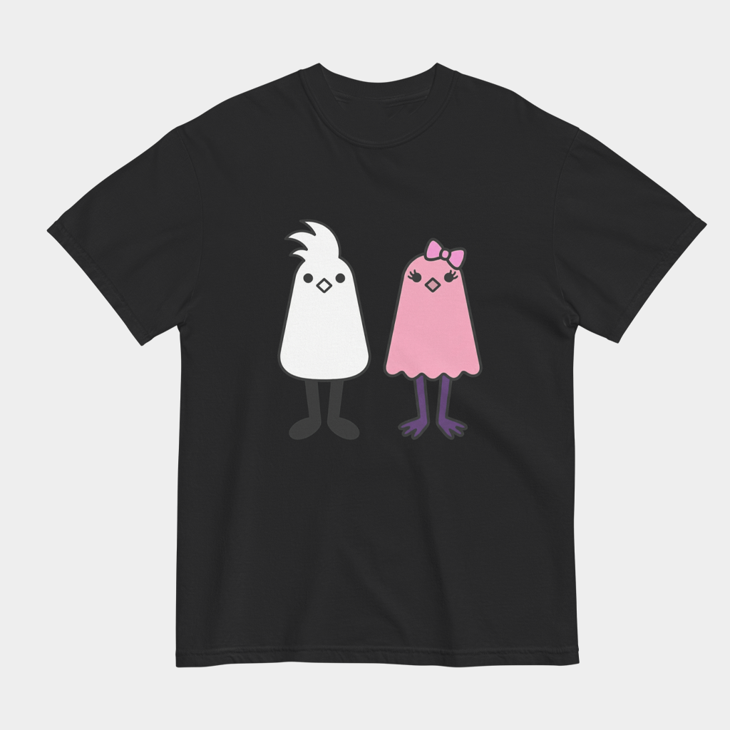 JohnWowCool Merch Just Two Birds T-Shirt John Wow Cool Shirt Birthday Gift For Her - Lily Birch Market