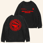 Jon Bellion Merch Beautiful Mind Crewneck Sweatshirt Gifts For Rapper Fans - Lilybirchmarket
