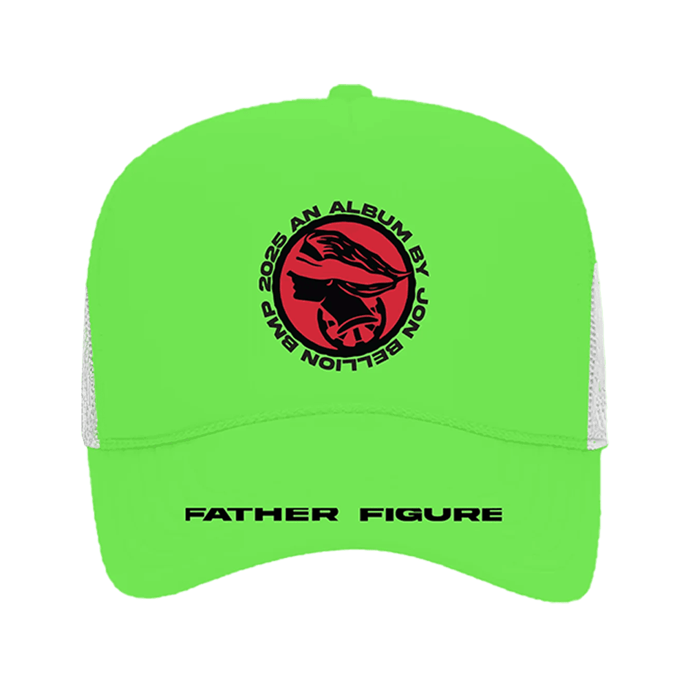 Jon Bellion Merch Jon Bellion Father Figure Neon Green Trucker Hat Unique Father's Day Gifts - Lilybirchmarket