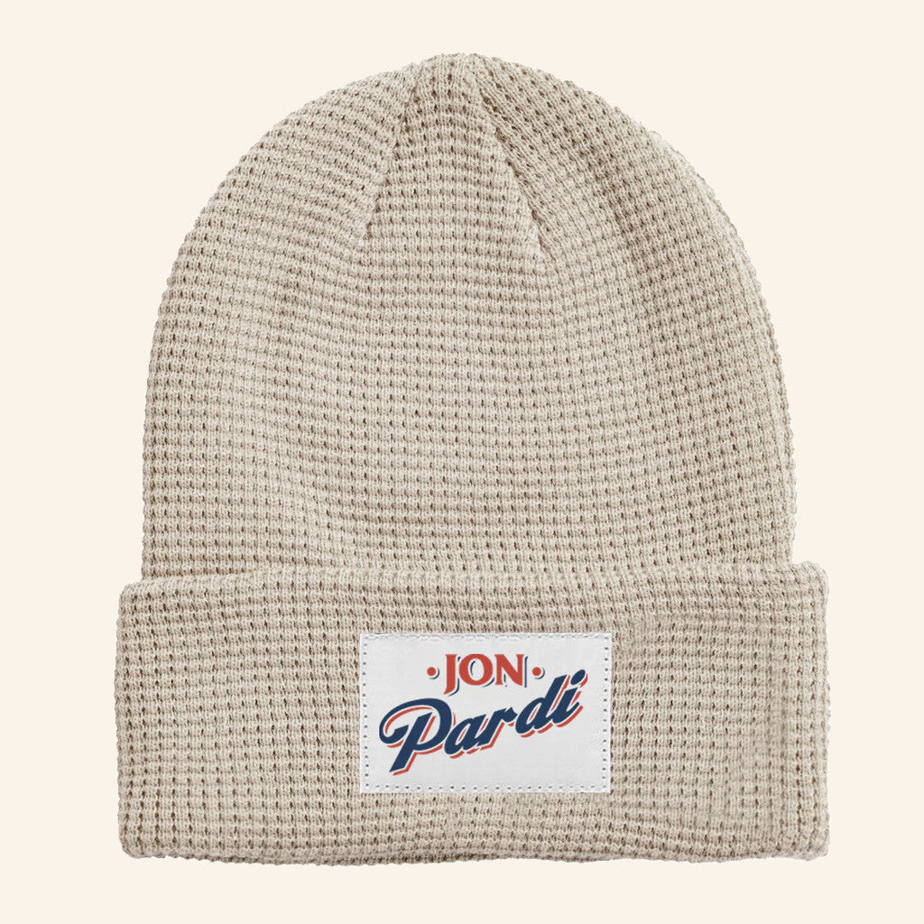 Jon Pardi Merch Logo Waffle Beanie Christmas Gift For Your Boyfriend - Lilybirchmarket