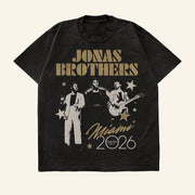 Jonas Brothers Merch Greetings From Your Hometown Miami FL T-Shirt Gifts For Music Fans - Lily Birch Market