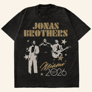 Jonas Brothers Merch Greetings From Your Hometown Miami FL T-Shirt Gifts For Pop Fans - Lily Birch Market