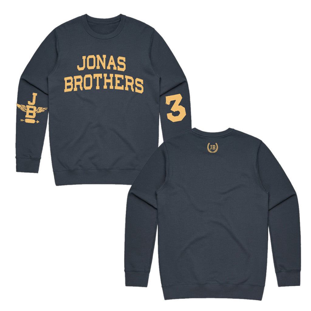 Jonas Brothers Merch JB 3 Sweatshirt Present For Husband - Lilybirchmarket