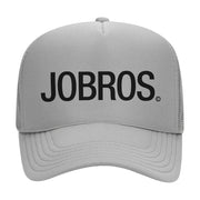 Jonas Brothers Merch JOBROS Grey Trucker Hat Gifts For Fans - Lilybirchmarket