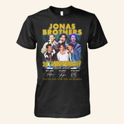 Jonas Brothers Merch Jonas Brothers 20th Anniversary 2005 2025 T-Shirt Gifts For Pop Fans - Lily Birch Market