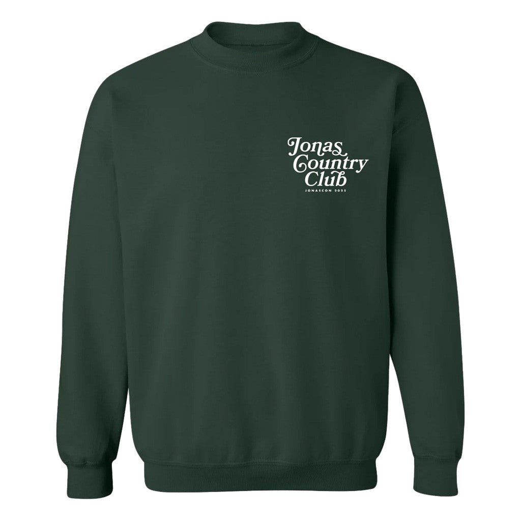 Jonas Brothers Merch Jonas Country Club Crewneck Sweatshirt Best Gifts For Boyfriend - Lilybirchmarket