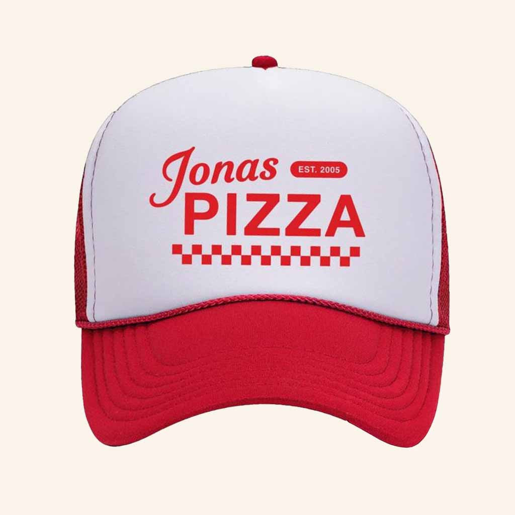 Jonas Brothers Merch Jonas Pizza Trucker Hat Best Christmas Gifts For Boyfriend - Lilybirchmarket